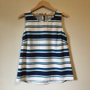 Pink Martini Track Stripe Nautical Tank Top